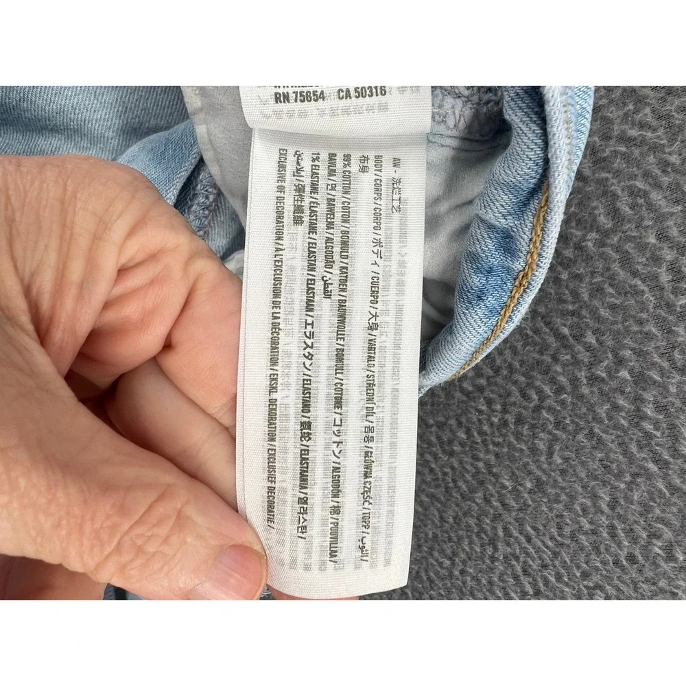 Abercrombie & Fitch Jeans Womens 30 10S The 90s Straight Ultra High Rise - Picture 10 of 12